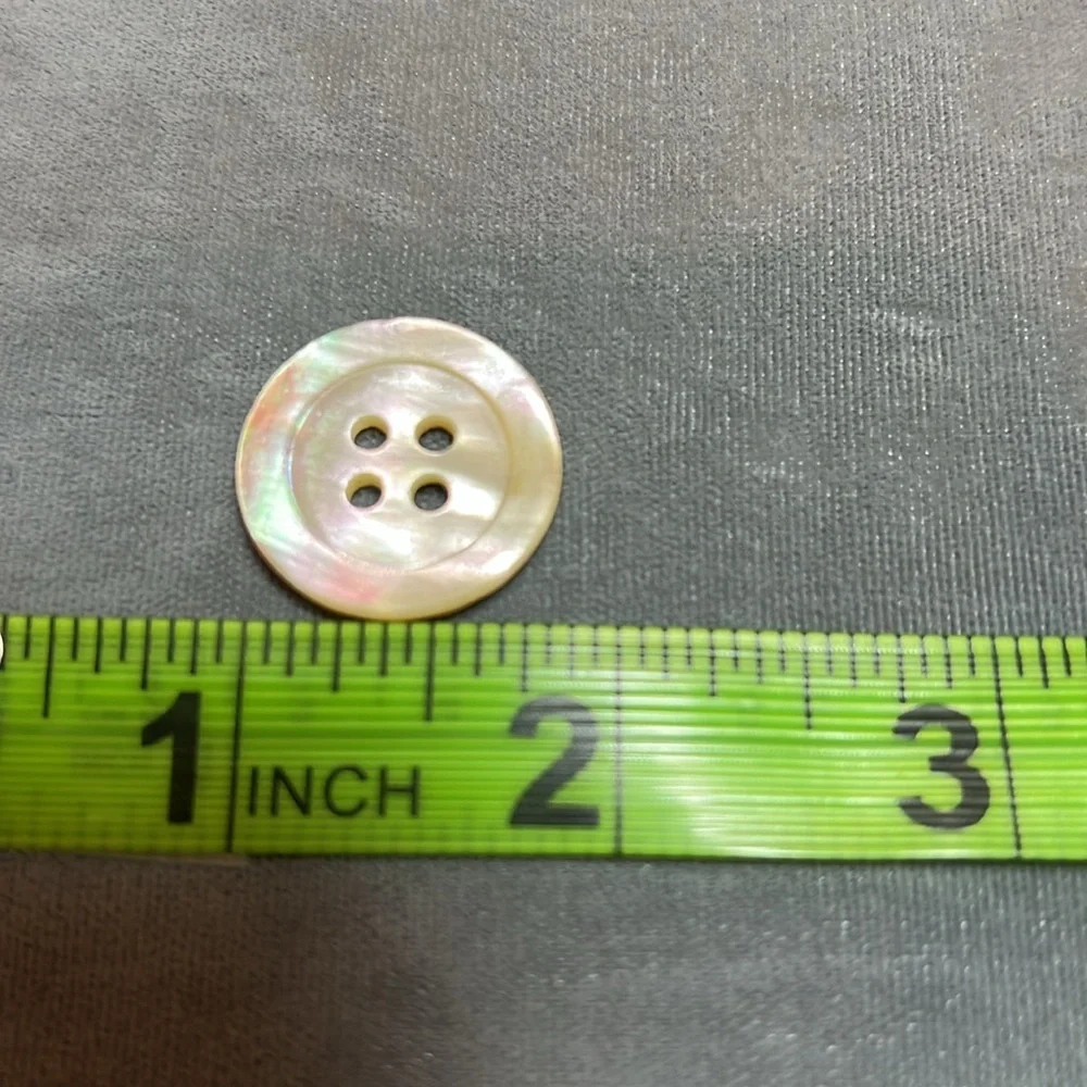Vintage mother of pearl iridescent buttons Antique - Picture 13 of 14